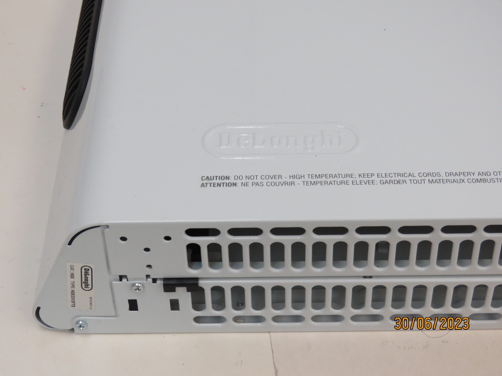 DELONGHI PANEL HEATER Slim Style Digital HSX3315FTSCA WHITE [GI27] | eBay