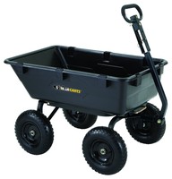Gorilla Carts Gor6ps Heavy-duty Poly Yard Dump Cart With 2-in-1 Convertible H... on sale Gorilla Carts Gor6ps Heavy-duty Poly Yard Dump Cart With 2-in-1 Convertible H... on sale
