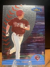 2000 Topps Finest Philadelphia Phillies Baseball Card #238 Eric Valent