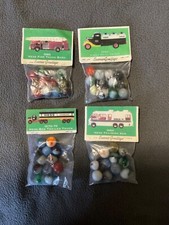 Hess Truck Advertisement + Marbles 8 packets