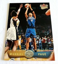 2002 ULTRA WNBA #47 MURRIEL PAGE WASHINGTON MYSTICS NR.MINT/MINT CONDITION 
