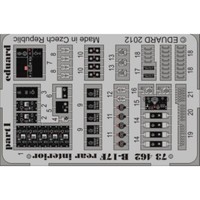 MW22 Eduard 73462 B-17F Rear Interior 1/72 Pe Set For