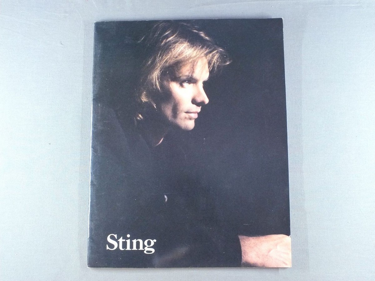 STING/NOTHING LIKE THE SUN WORLD TOUR IN JAPAN 1988 PROGRAM