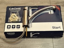 GROHE START CHROME EFFECT KITCHEN MONOBLOC MIXER TAP 30 334 000