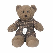 Build a Bear Plush GI Joe Army Tan Camouflage Uniform Military 14 w/ Dog Tag