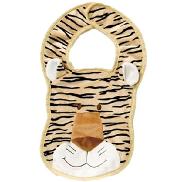 TEDDY COMPANY BIB TIGER FABRIC 22CM NEW