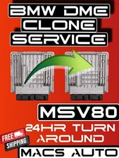 BMW DME cloning service  N52 N55 N57 S55 S65 N20 N62 N63 S63 N73 N74 B38 B48 B58