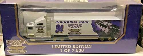 Racing Champions Premier Edition 1994 1/64 Brickyard Inaugural Race Transporter
