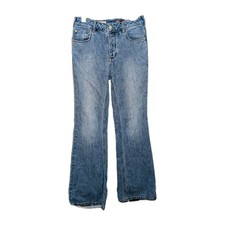 Anthropologie Pilcro  The Letterpress High Rise Trouser Bootcut Jeans Woman 26