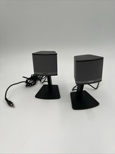 Set of Bose Companion 3 Series II Multimedia Satellite Computer Speakers