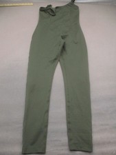 Zella Size M Womens Green Compression Stretch Straps Activewear Tracksuit 731