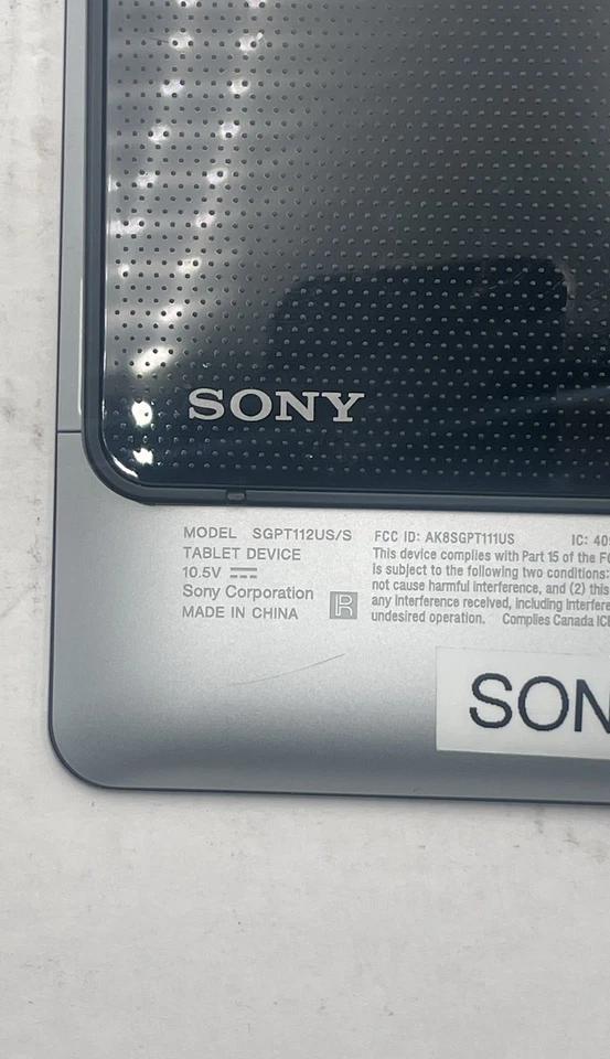 Tablet Sony S SGPT112US/S 32 GB 9,4" con certificación PlayStation Foto 3 de 4