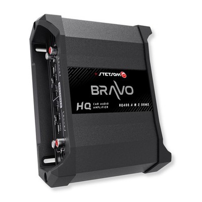 Bravo HQ 400.4 - Multichannel Car Audio Digital Amp, 2 Ohms Stable - 400 Watt...