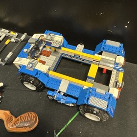 Lego Jurassic World T. Rex Tracker 75918 Incomplete w/Box & Instructions