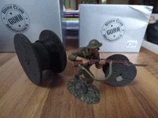 Thomas Gunn Miniatures BRITISH SOLDIER & CABLE DRUMS RS086B & ACC PACK 074A New