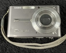 Casio EXILIM EX-S500 5.0MP Digital Camera *Lens Error* PARTS / REPAIR w/ Battery