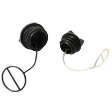 2x Fuel Cap Oil Cap For McCulloch 7-38, 738, 7-40, 740 Chainsaws Tank Cover