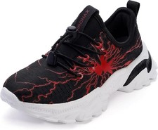 Little Big Boys Comfortable Graffiti Personality Tennis Shoes