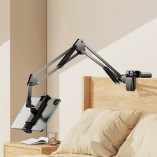 Tablet Stand Phone Holder Long Arm Lazy Bed Desk Mount For iPhone iPad Kindle