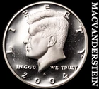 2004-S Kennedy Half Dollar- Choice Gem Proof Luster No Reserve #i5691