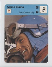 1977-79 Sportscasters Series 07 Lausanne B Jean-Claude Killy #07-22 0r5w