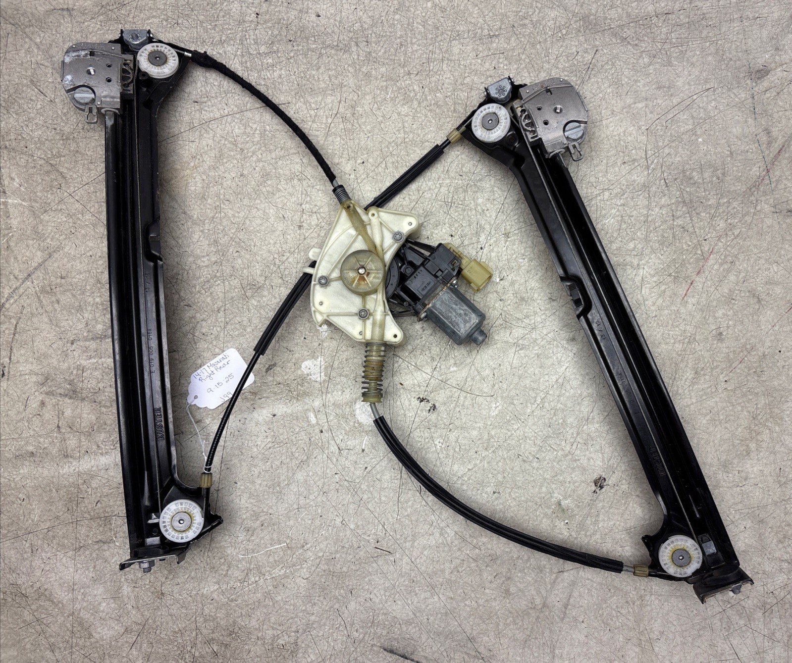 14-17 Maserati Ghibli Rear Right Passenger Window Regulator Motor OEM J99