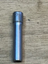 Vintage Snap On 1/4 Drive 1/4 Inch Deep Socket