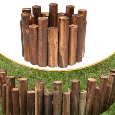 Gartenzaun aus Holz, Pflanzenschutz, Holzzaun für den Außenbereich, Hofzaun