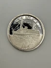 1 OZ USS SOLACE ARIZONA MEMORIAL MUSEUM  .999 SILVER COIN TONED AH-5 TONED