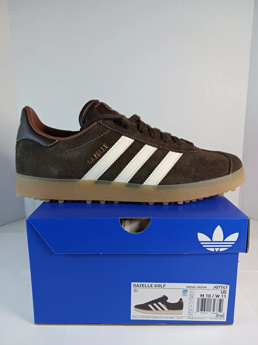 Las mejores ofertas en Adidas Gazelle Spikeless Golf Dark Brown | eBay