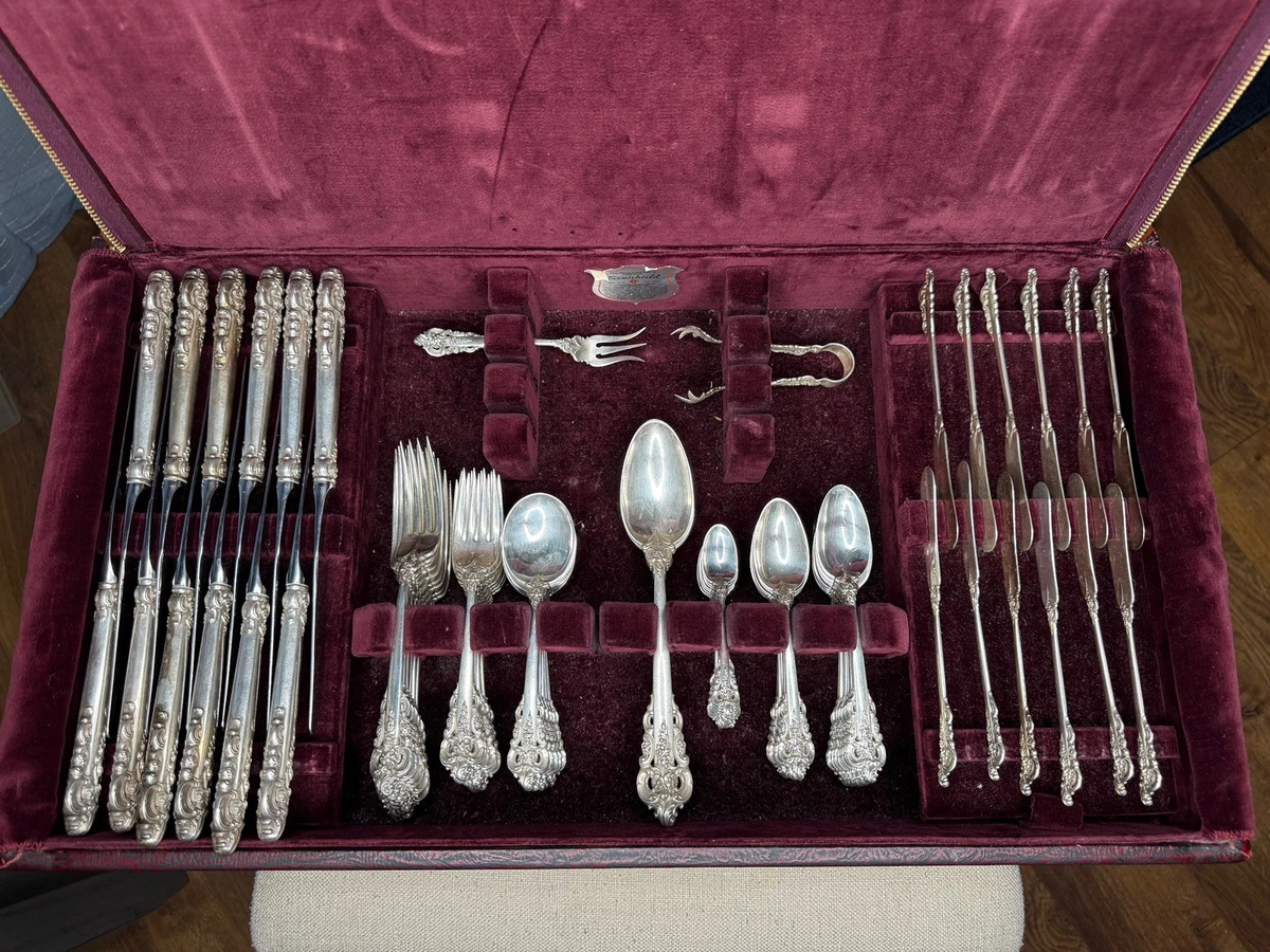 Wallace Antique Silver Serving Pieces for sale | eBay