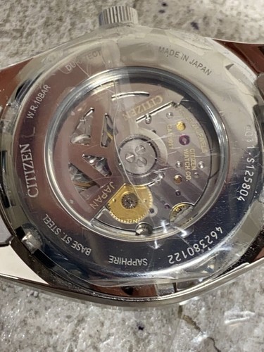 CITIZEN Collection Mécanique 9011-S125804 Homme Montre De Japon G1130 - Photo 3 sur 6