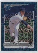 2020 Donruss Optic Rated Rookies Teal Velocity Prizm 18/35 Mike King Michael j6a
