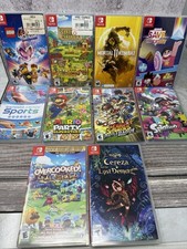 Nintendo Switch Game Case Lot Cases Only No Games Lot 10