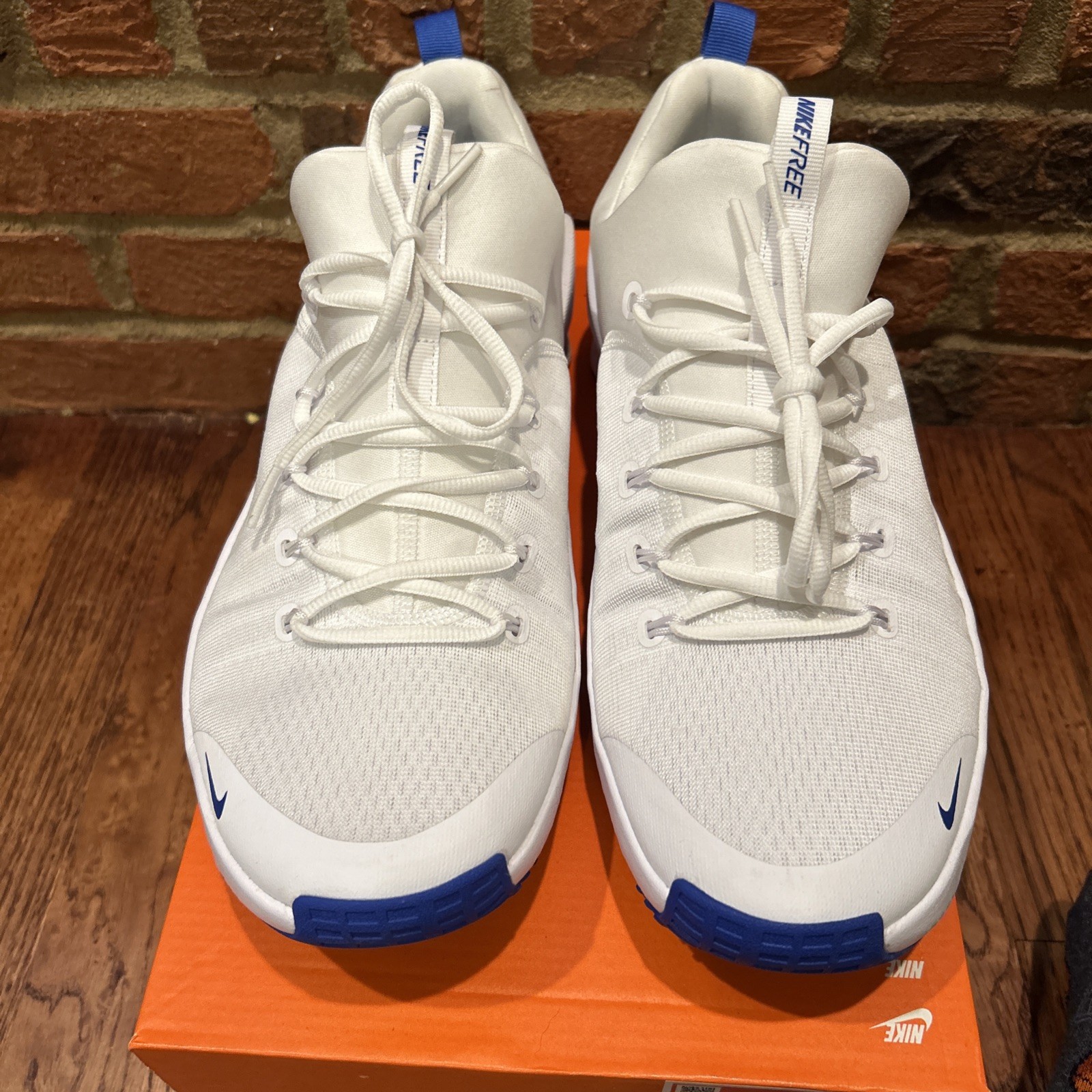Size 13 - Nike Free Metcon 6 White Game Royal thumbnail 2