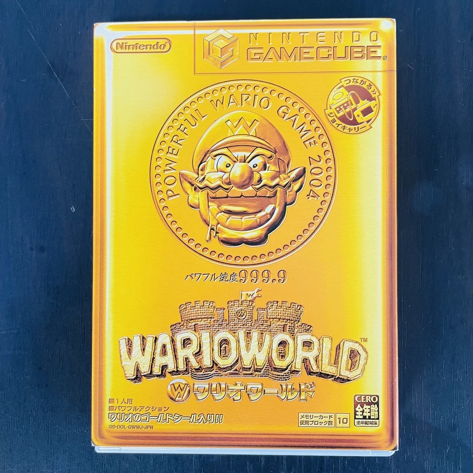 Wario World Nintendo Game Cube 2003 Japanese Version Action Retro Game - Image 3 of 4