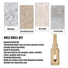 Drill Bit Hole Saw Opener Cutter Drilling Cutting Tool for Glass Granite