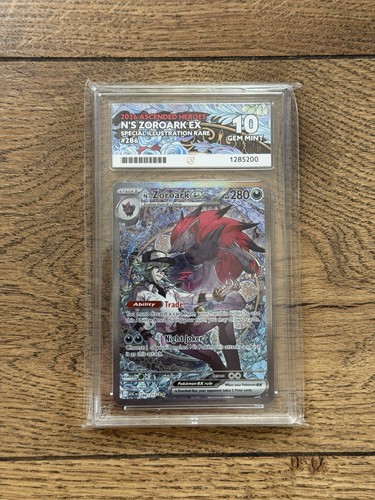N's Zoroark ex graded ACE 10 for sale on eBay