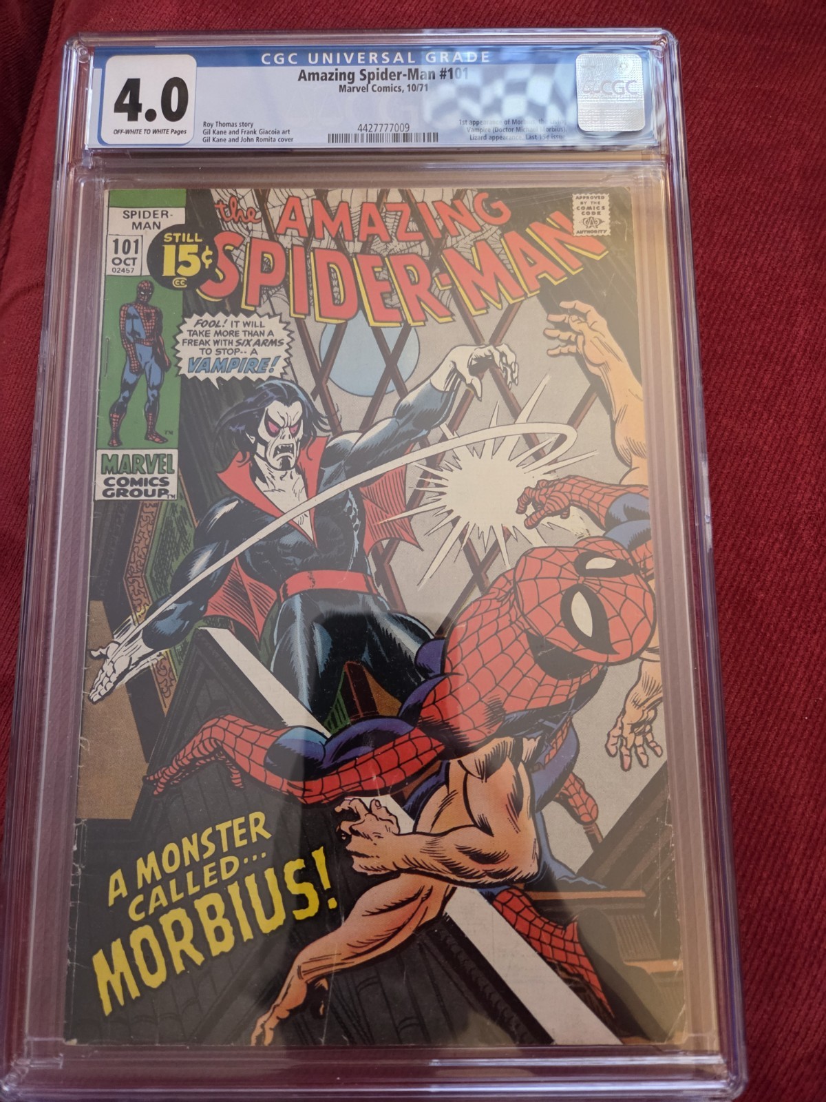 アメコミ Amazing spider man 101 初登場 スパイダーマン アメコミ