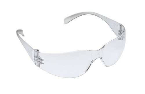 3M 11329 Virtua Anti-Fog Safety Glasses, Clear Frame, Clear Lens, 6-PACK - Picture 1 of 2