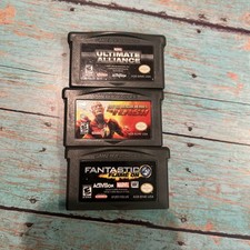 Gameboy Advanced Lot Flash Ultimate Alliance Fantastic 4