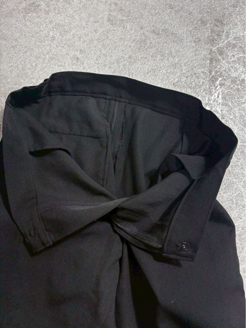 USED YOHJI YAMAMOTO LA VIE EN NOIR WOOL SLACKS VERYGOOD image 6