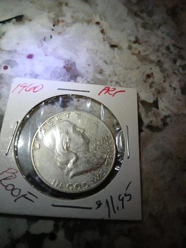 1960 Proof Franklin Half Dollar 90% Silver