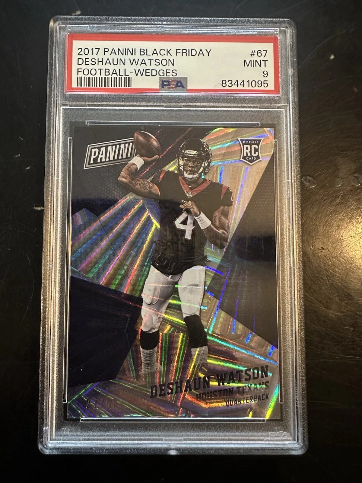 Deshaun Watson Panini Black Friday Football #67 Wedges