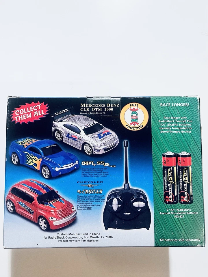Vintage Radio Shack Red Chrysler  PT Cruiser 2002 Racer Collectible 60-4308 ￼ - Image 3 of 4