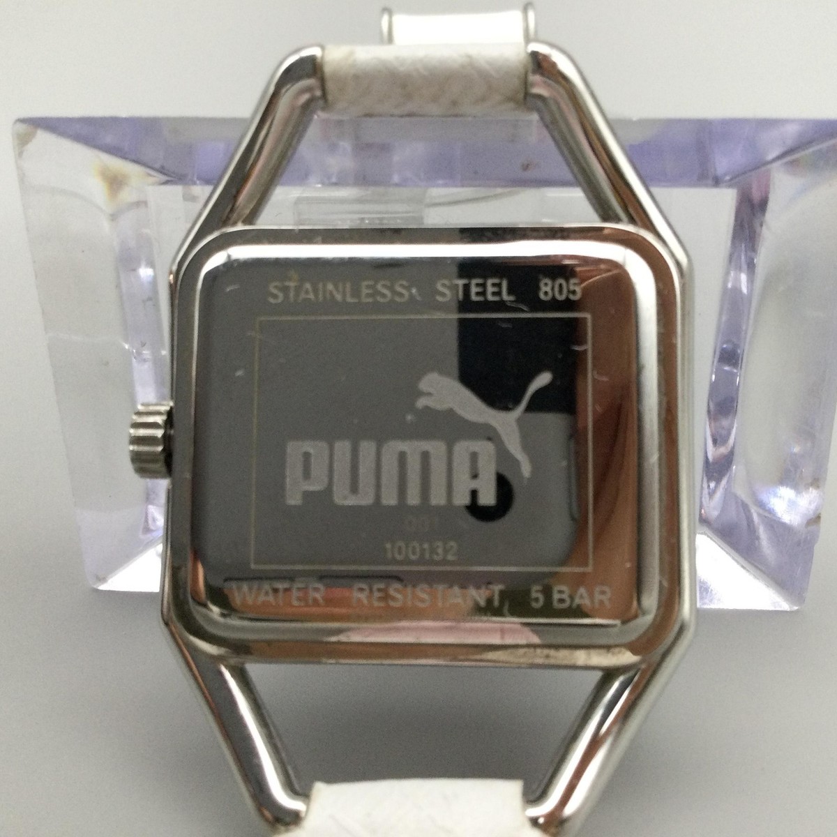 PUMA Unisex Bling Metal Silver Analog Display Quartz Silver Watch Puma P1041 - Contour Watch • Watchard.com main image 3