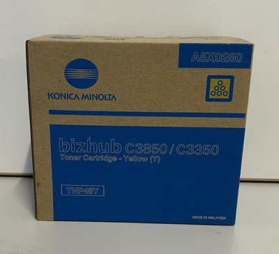 Toner Konica Minolta TNP48Y Yellow, A-Ware/B-Ware, neu & OVP