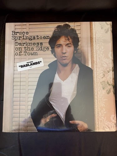 BRUCE SPRINGSTEEN LP DARKNESS ON THE EDGE OF TOWN 1978 SEALED WITH HYPE STICKER!