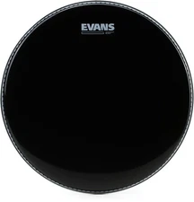 Evans Resonant Black Tom Head - 14 inch (2-pack) Bundle