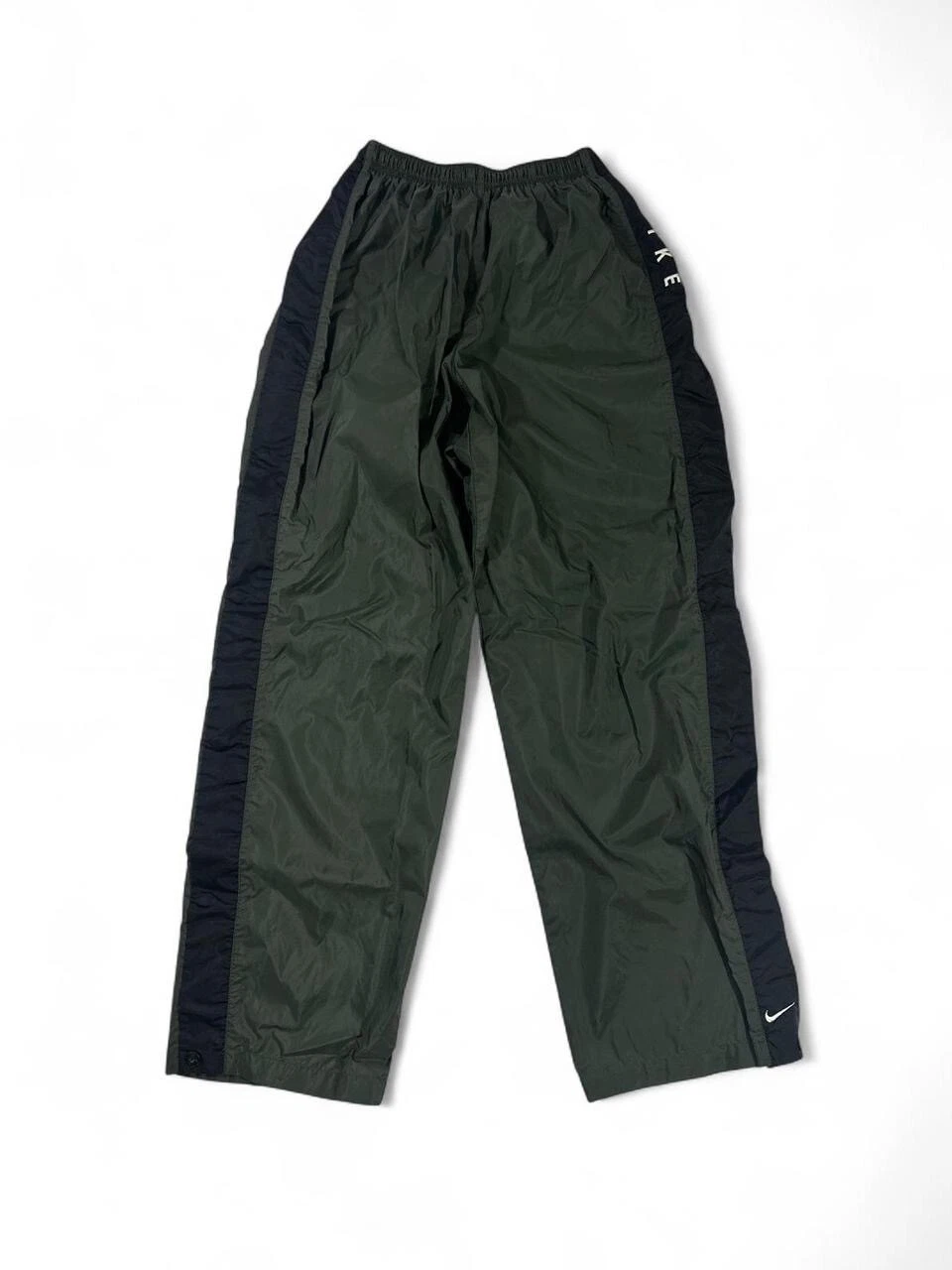 Nike Button Track Pant Size M Green Y2K